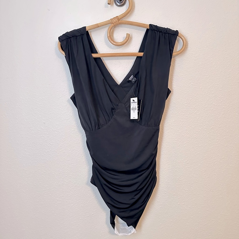 NWT Express Body Contour Bodysuit Black